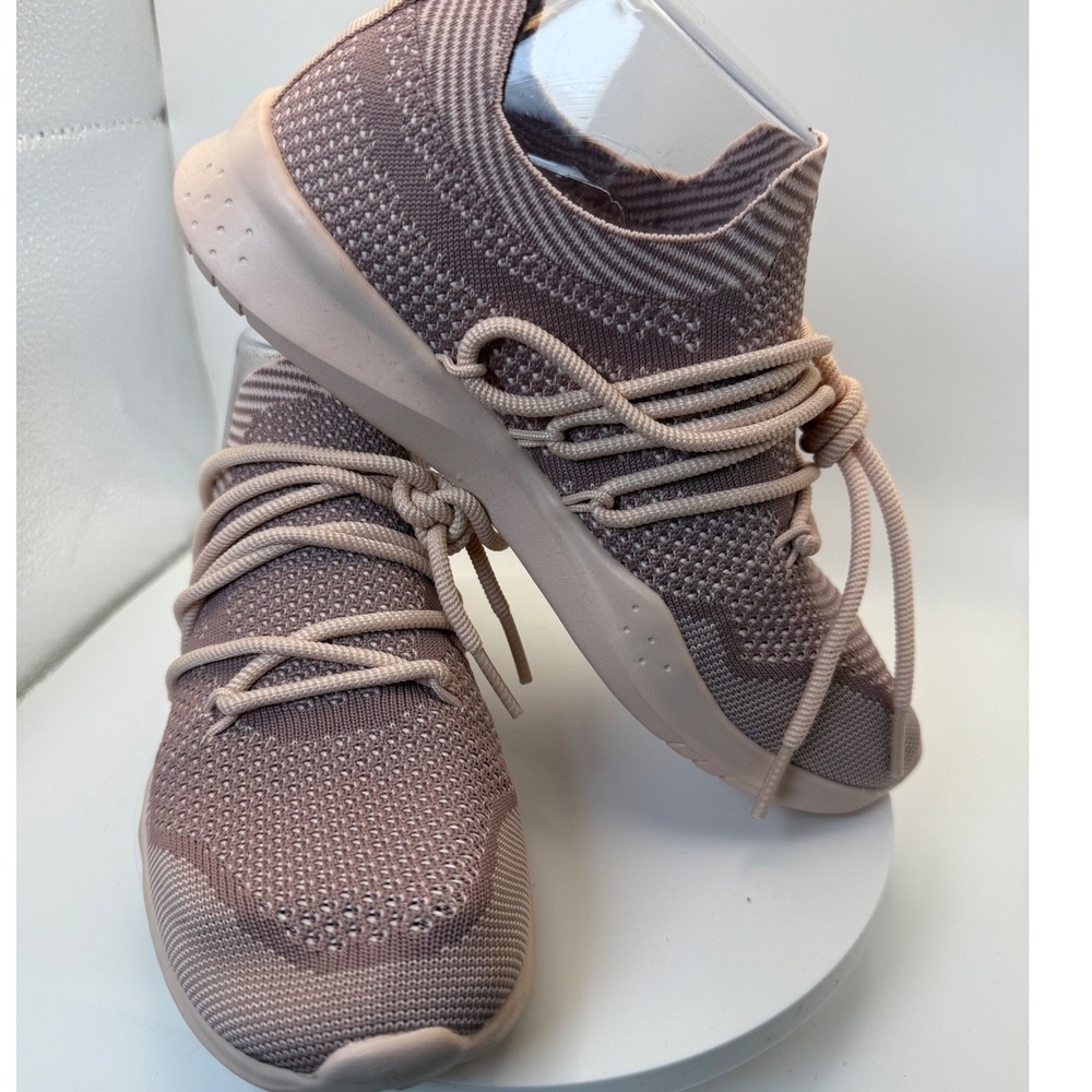 Fabletics Culver Knit Sneakers - pink performance Walking Shoes US 6 EU 36.5 - Picture 3 of 12